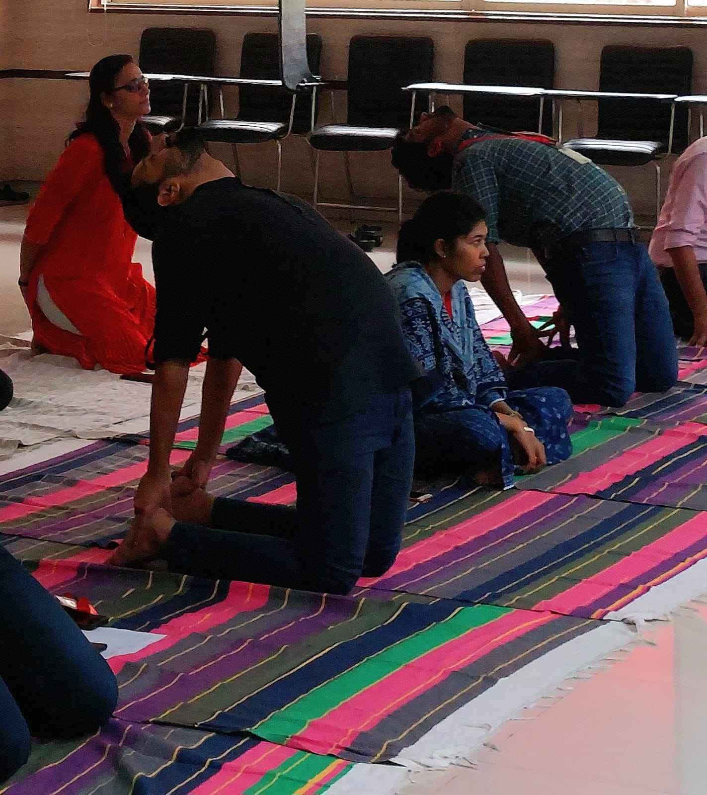 Thakur School of Architecture and Planning Mumbai Yoga Day photo 2